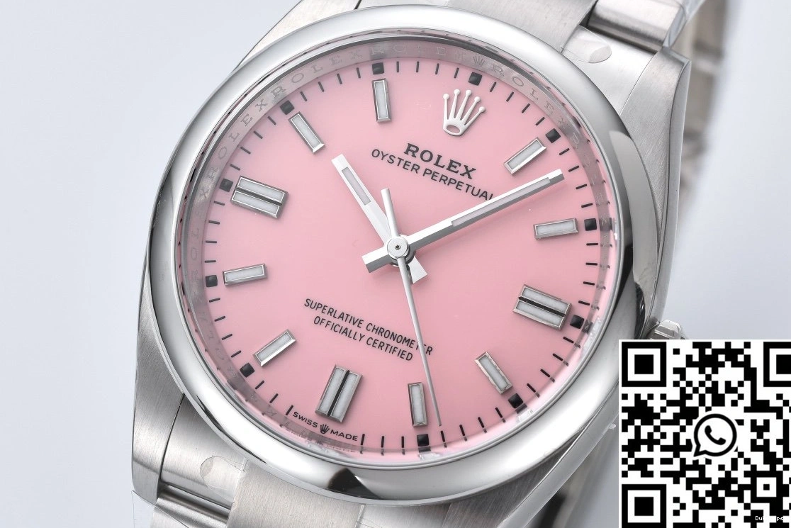 Oyster Rolex Dial M126000-0008 Perpetual Pink Factory Clean 41MM 0227